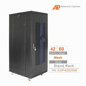 رک ایستاده 27 یونیت درب شیشه ای AHP2760SG