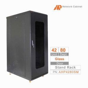 رک ایستاده 20 یونیت درب شیشه ای AHP20100SG